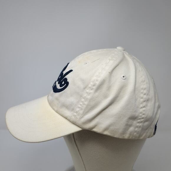 Polo RL 67 Slideback Hat White One Size Solid Adjustable Embroidered - Picture 3 of 9
